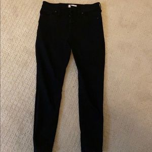 Madewell black denim